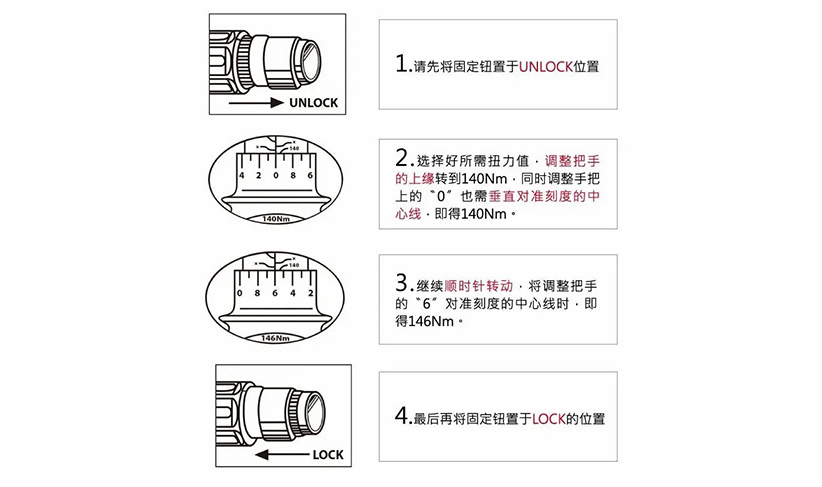 阀门扭力扳手读数及使用方法